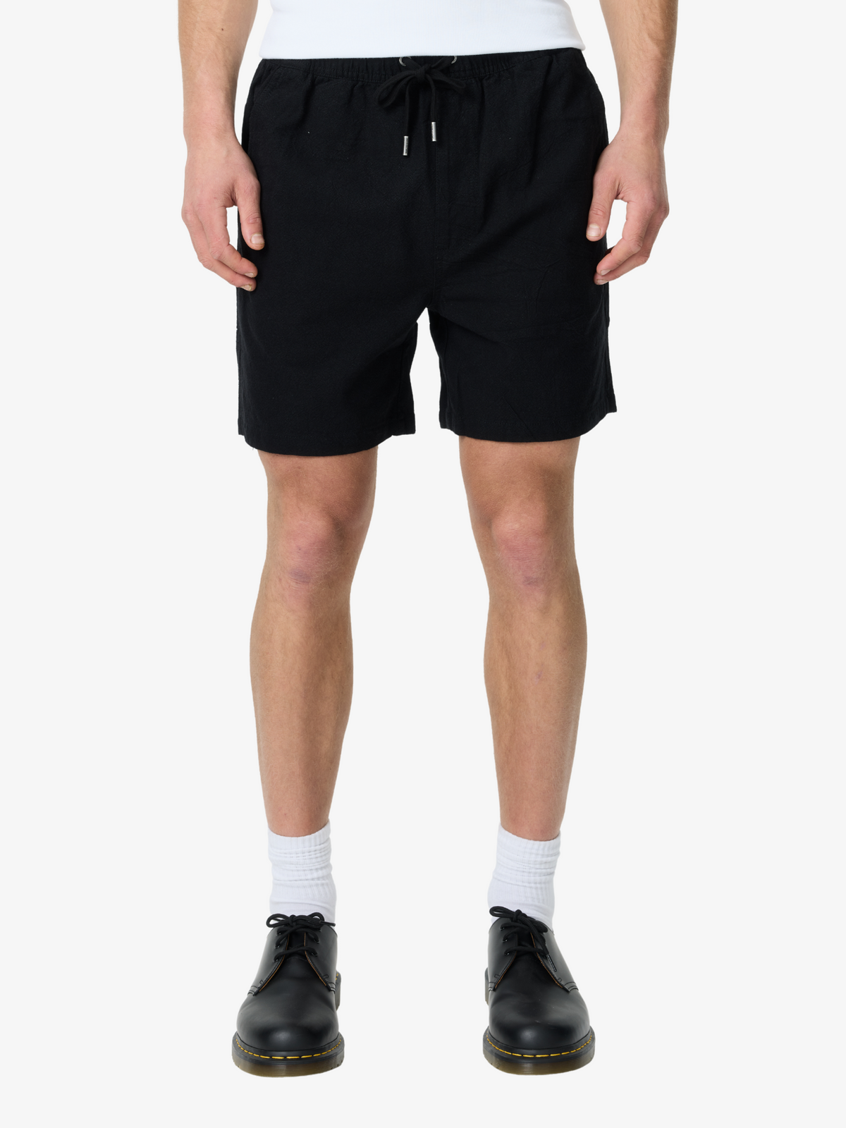 Article One Luigi Linen Short | Black