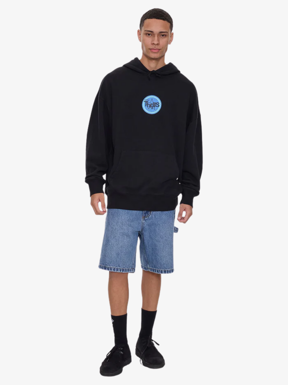 Thrills Super Blast Pull On Hood | Black