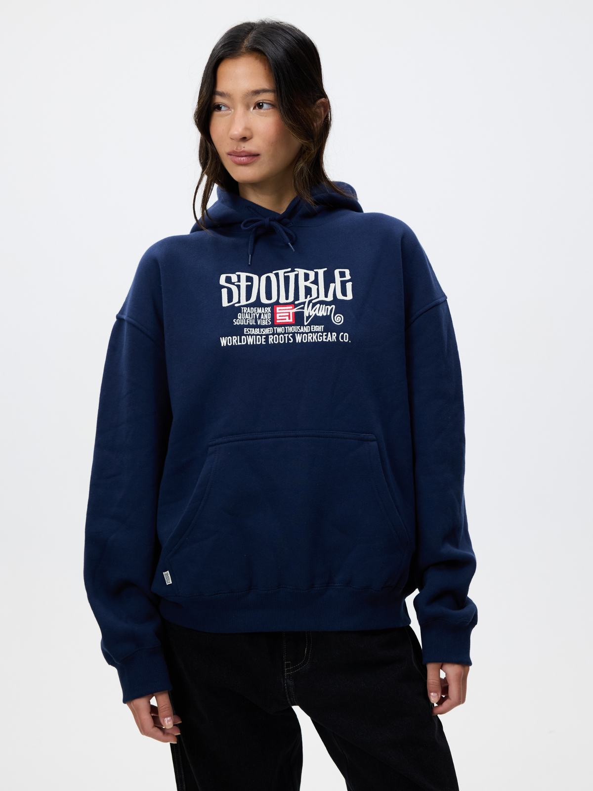 S-Double Workgear Hood | NAVY