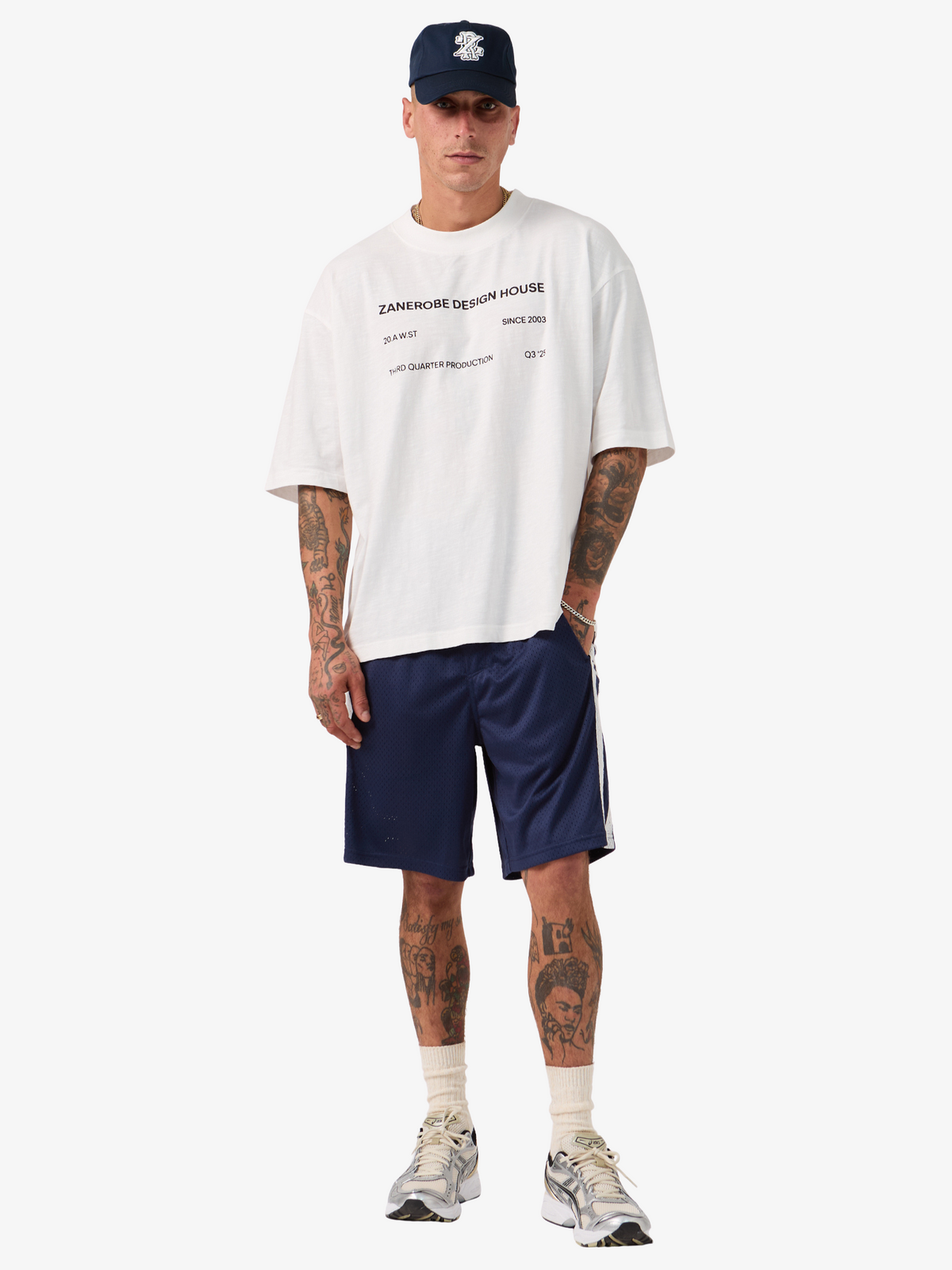 Zanerobe Slub Flow Tee | Vintage White