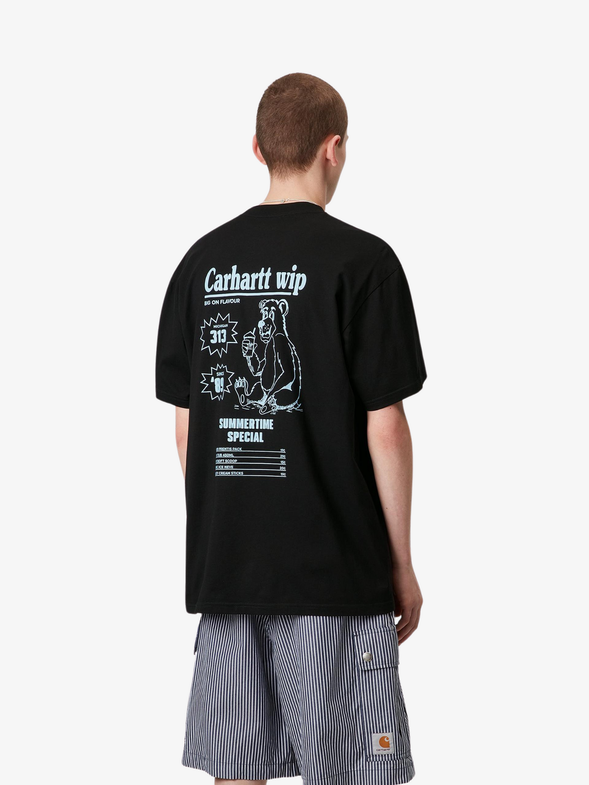 Carhartt Wip S/S Catalogue T-Shirt | Black/Bluebird