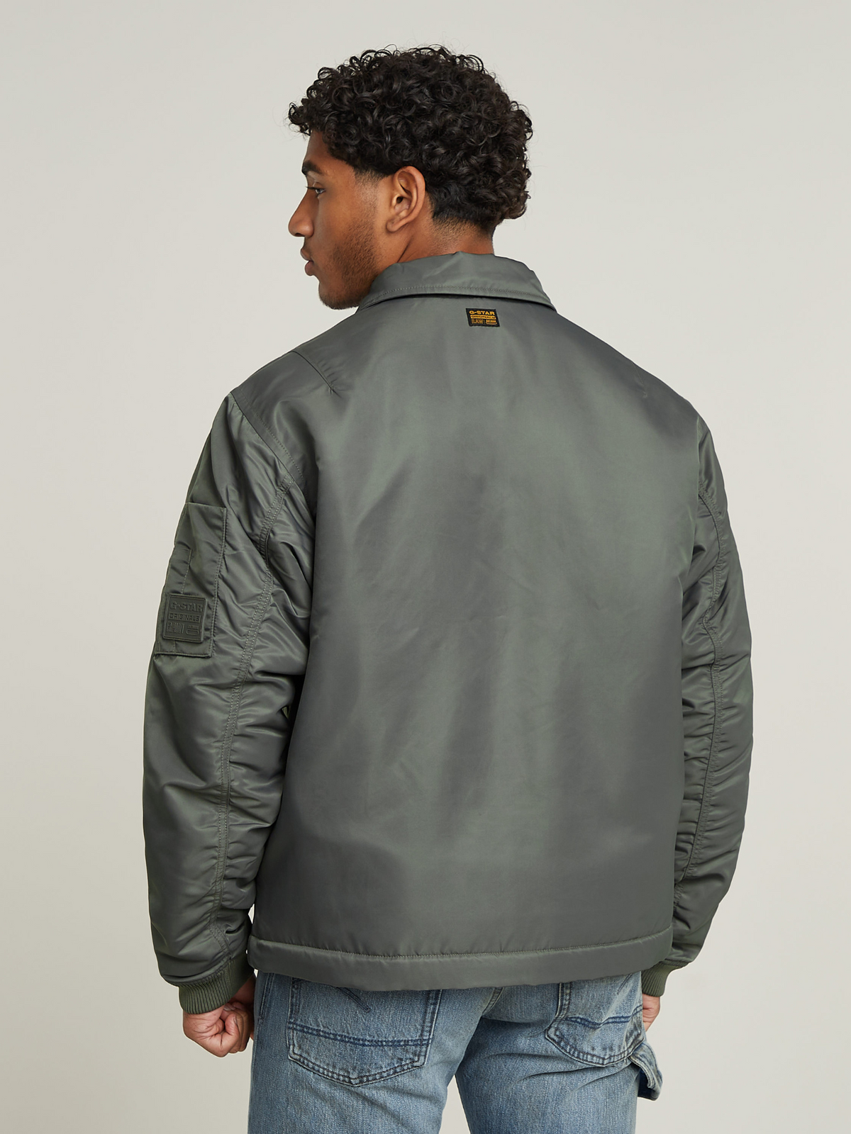 G-Star LW Padded Bomber Jacket Gs Grey | Glue Store G-Star LW Padded Bomber Jacket Gs Grey | Glue Store