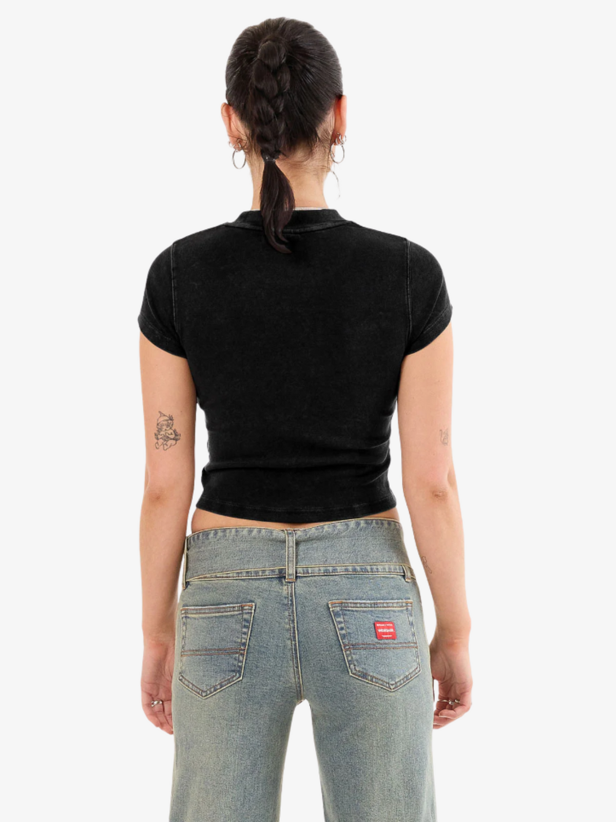 Worship Kiss Me Teeny Tee | BLACK