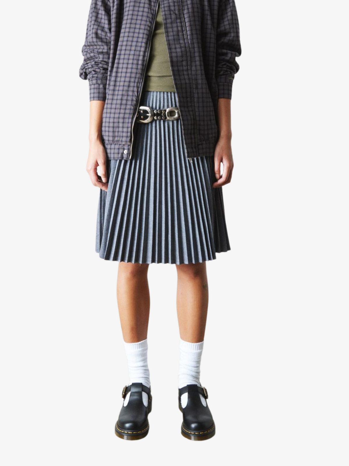 Dr Martens Polley T-Bar Shoe | Black