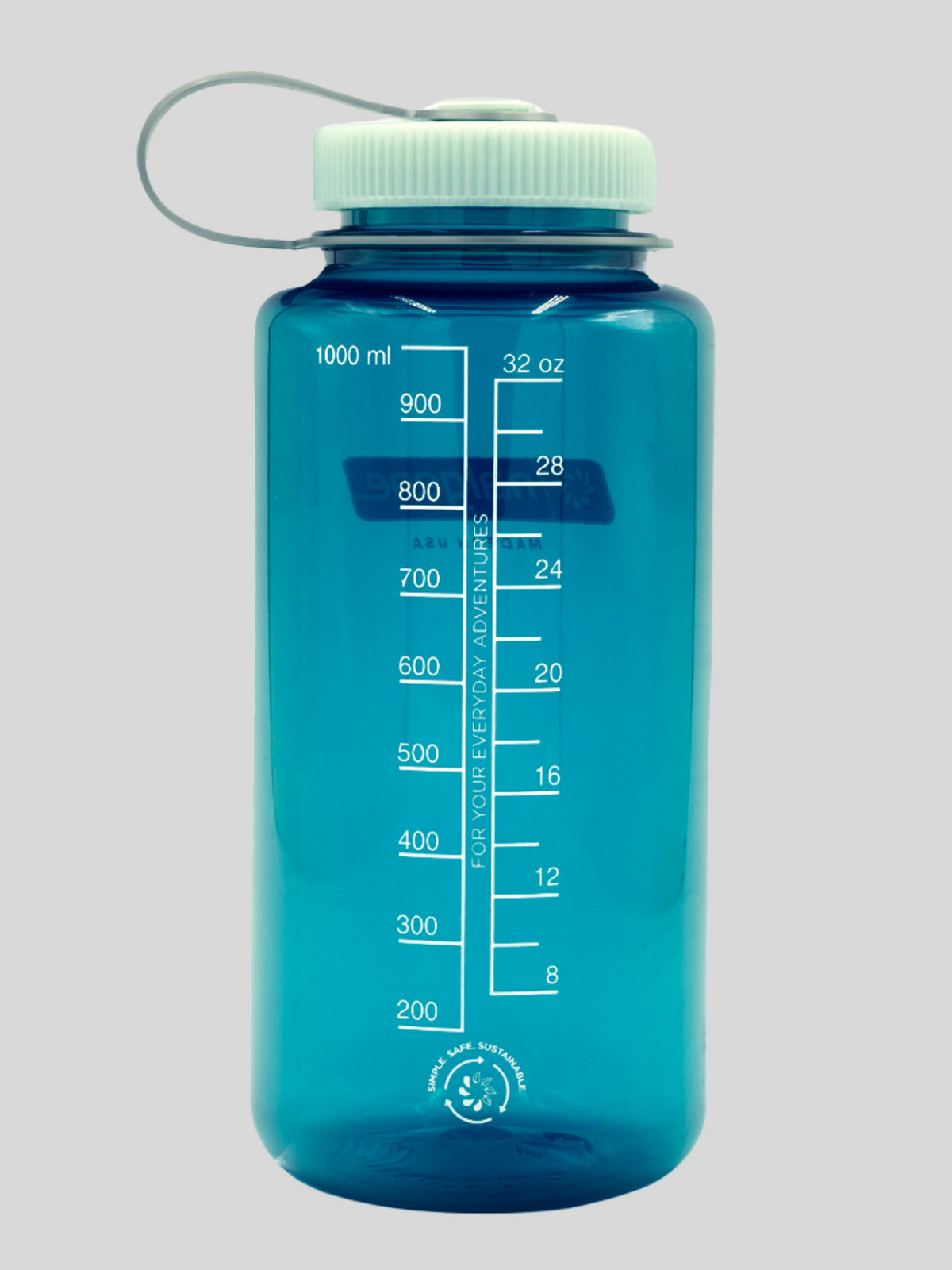 Nalgene Sustain Wide Mouth 1L Bottle | Trout Green