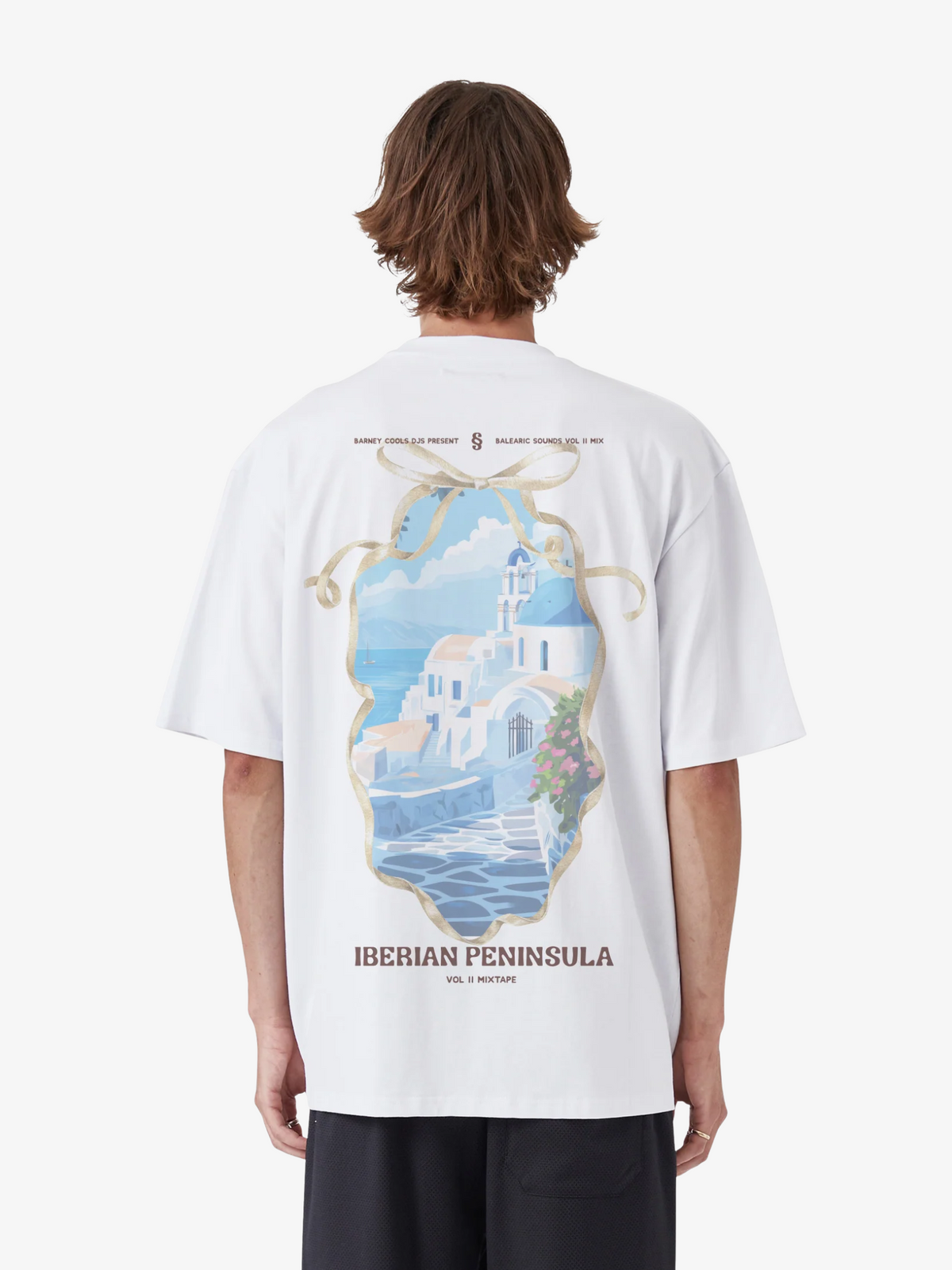 Barney Cools Balearic Tee | White