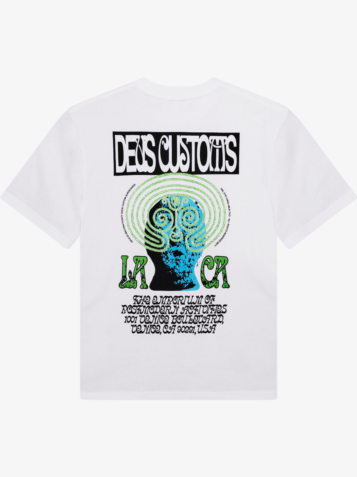 Deus Labryinth Tee | VINTAGE WHITE