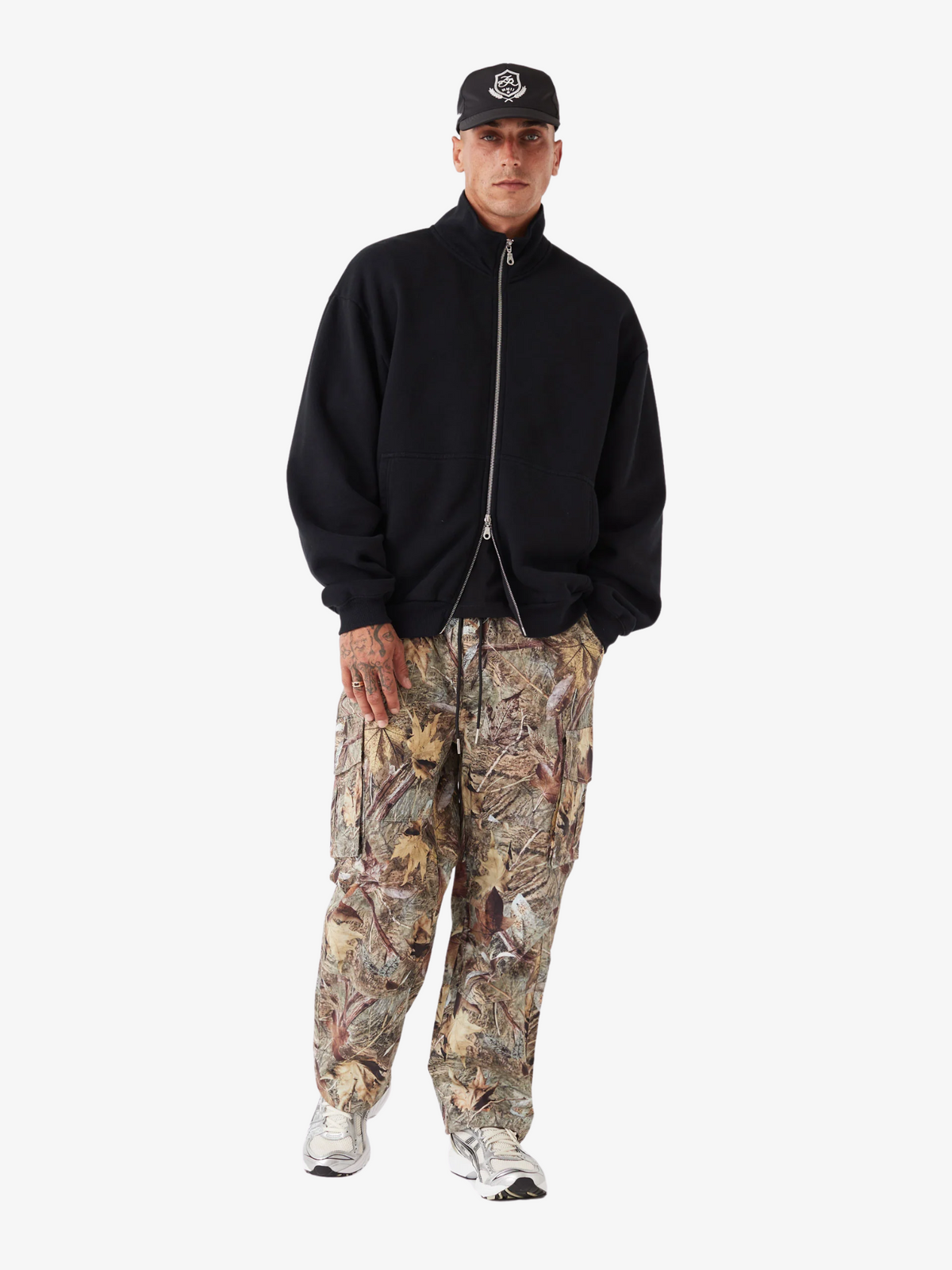 Zanerobe Naturalist Terrain Parachute Pant | REAL CAMO