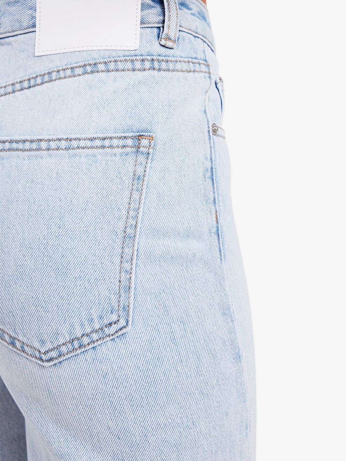 Nude Lucy Organic Split Hem Jean | Clear Blue