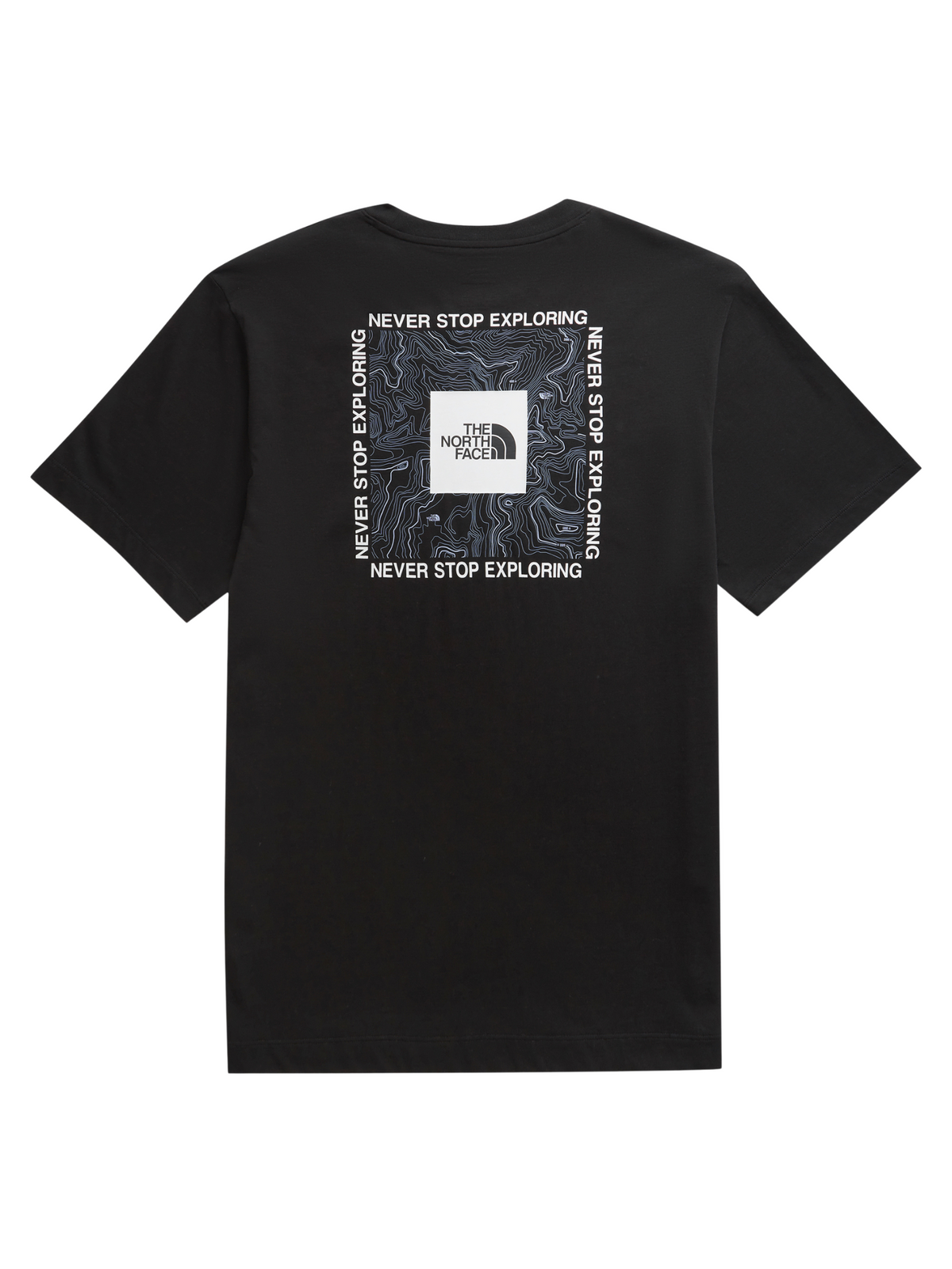 The North Face RLX Map Box Logo Tee | Tnf Black