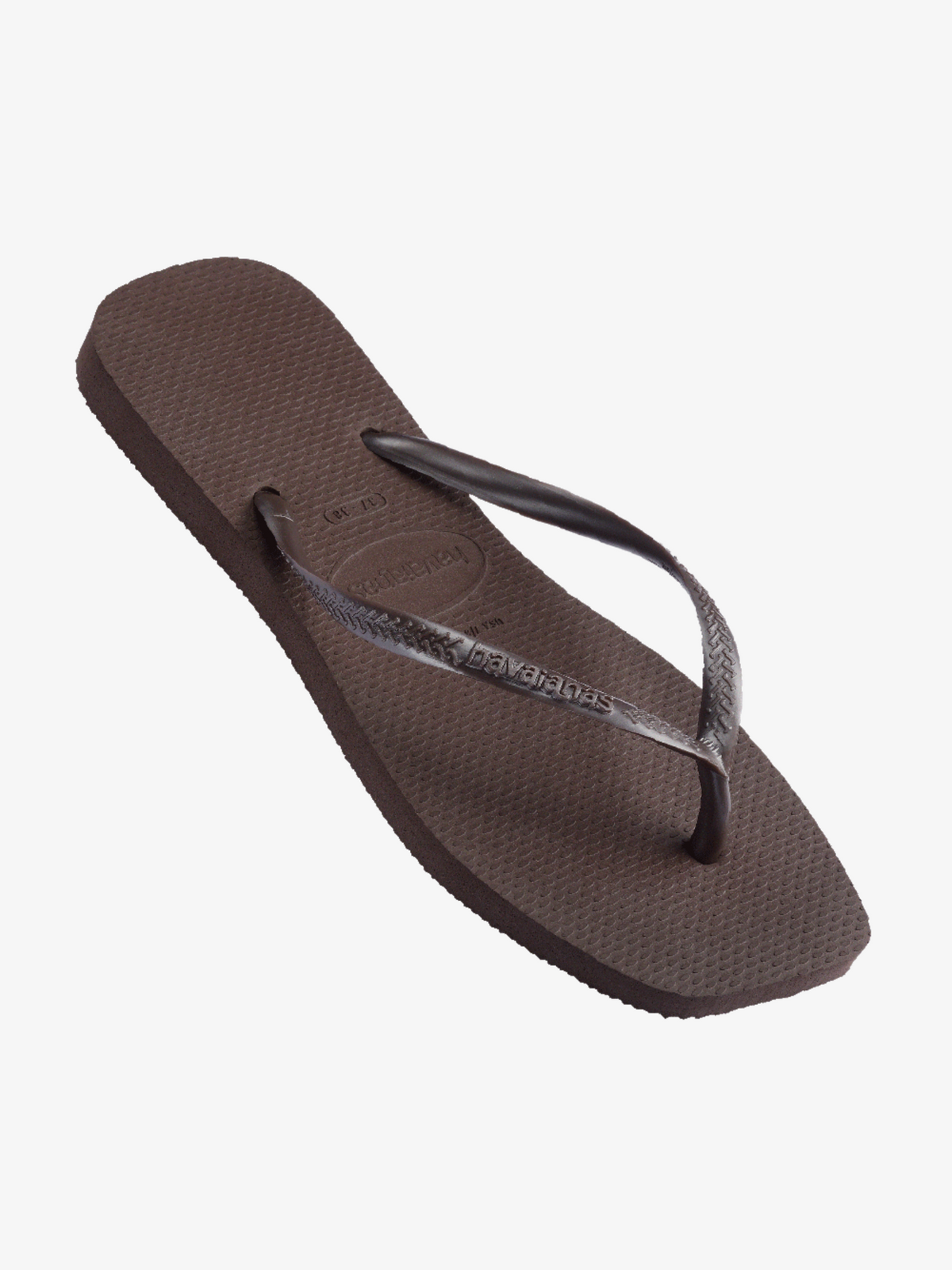 Havaianas Slim Square Pop Up | Dark Brown