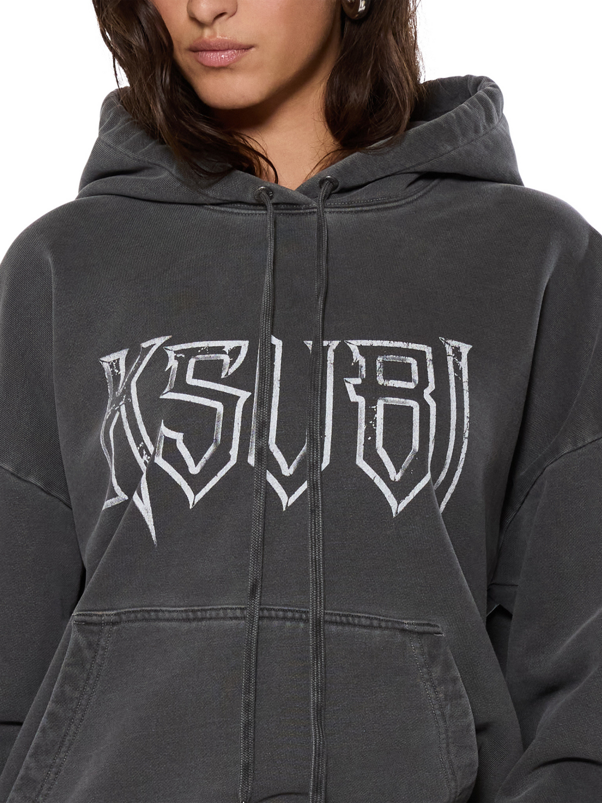 Ksubi Kingdom OH G Hoodie | CHARCOAL