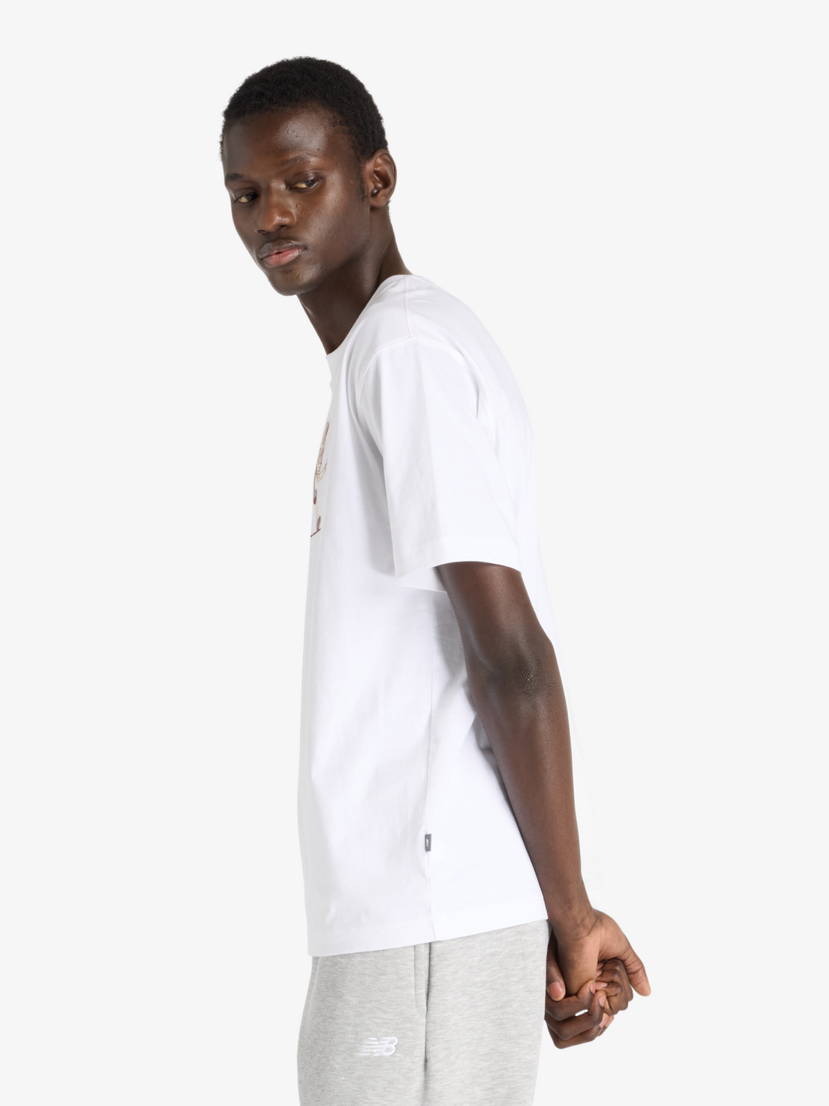 New Balance Newbie Chase T-Shirt | White
