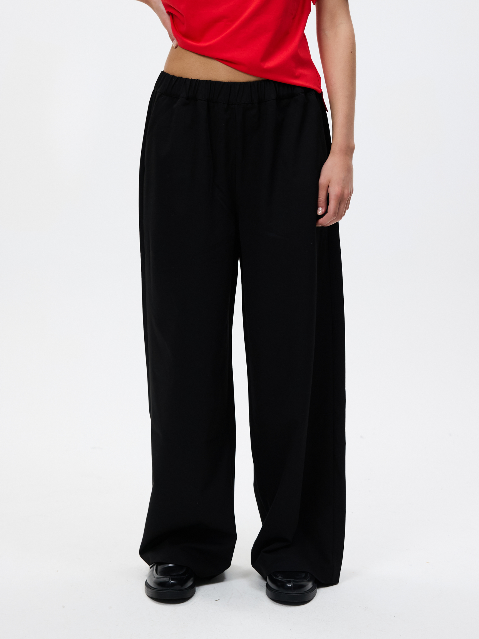Gathered Tailored Pant
