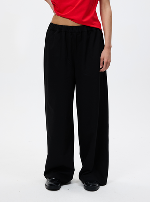 Gathered Tailored Pant