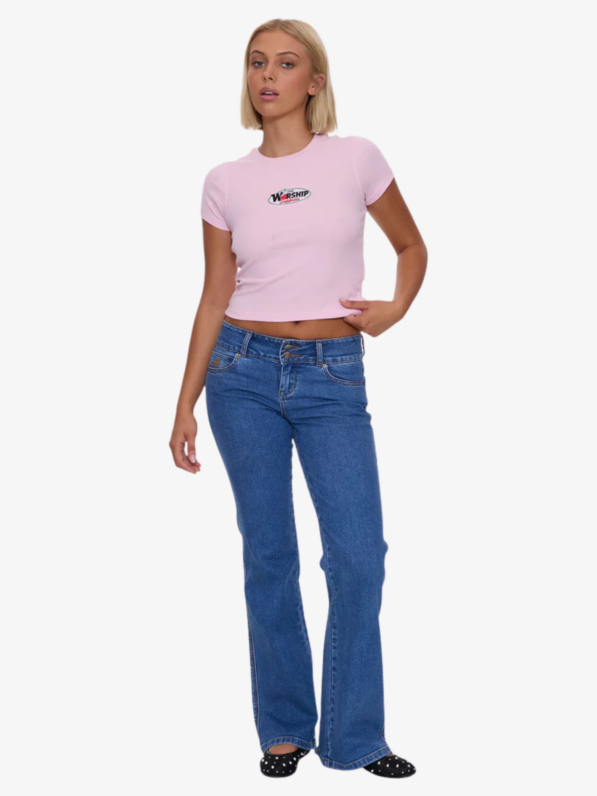 Worship Glazed and Confused Slim Fit Tee | Quartz