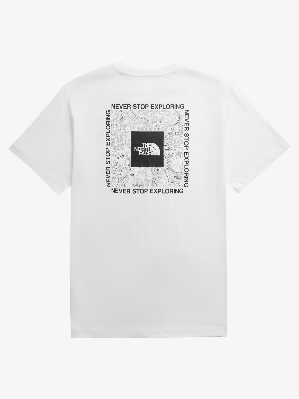 The North Face RLX Map Box Logo Tee | White