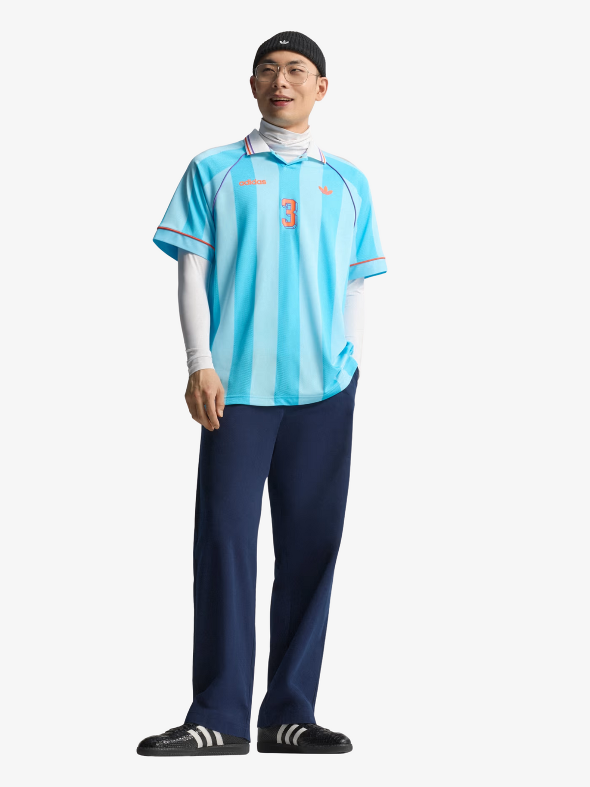 Adidas Jacquard Jersey | BRIGHT CYAN