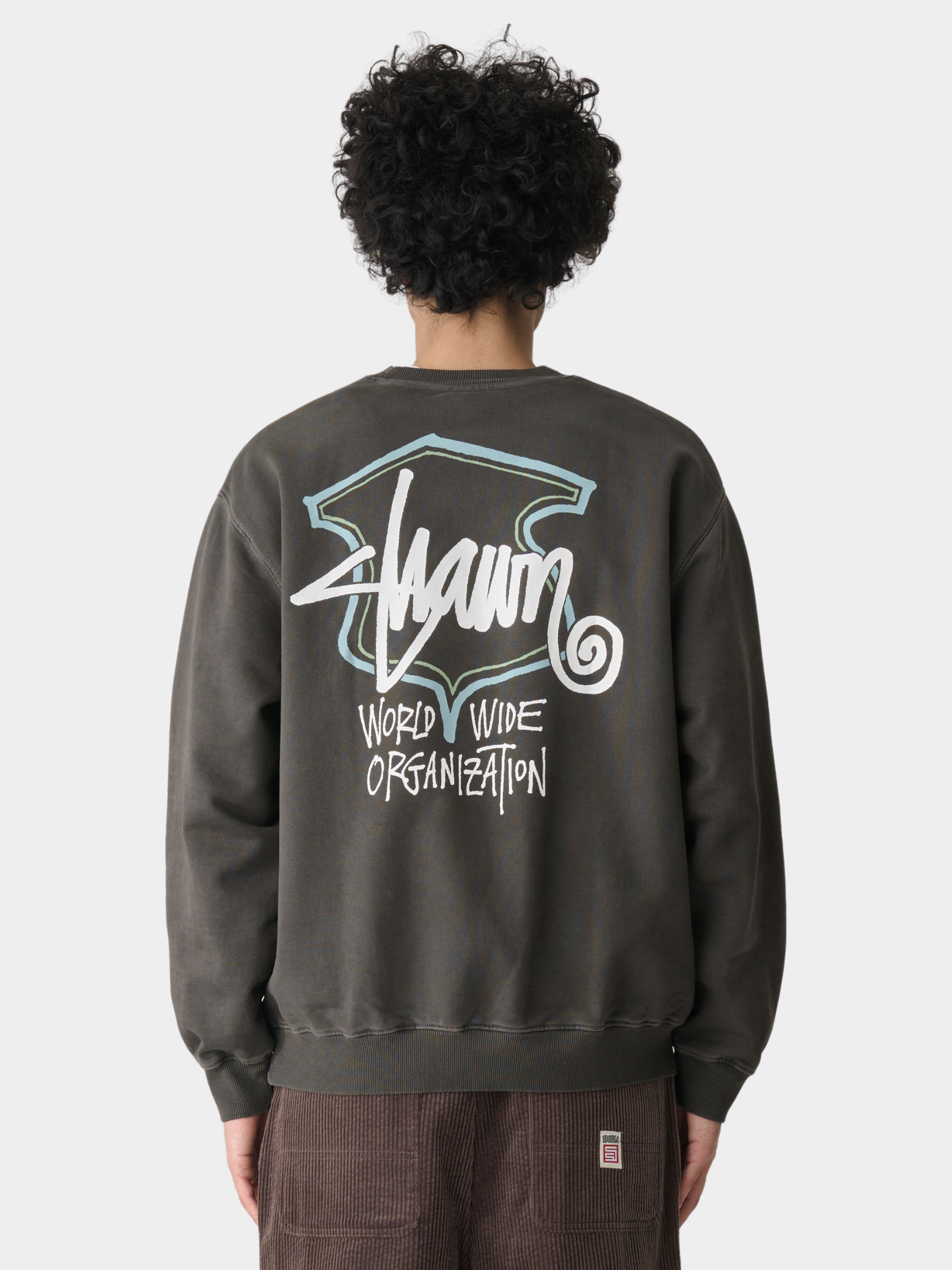 WWO Crest Crew's Script Stack Sweater Vest