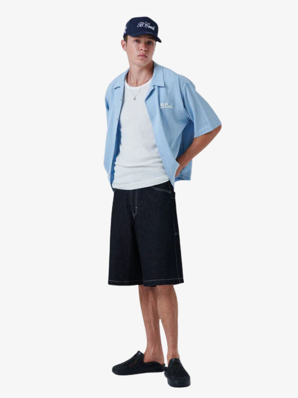 Barney Cools Script Shirt | Blue