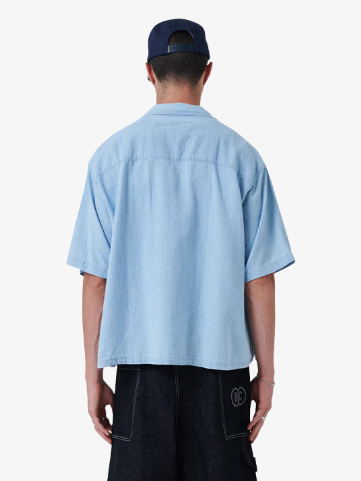 Barney Cools Script Shirt | Blue