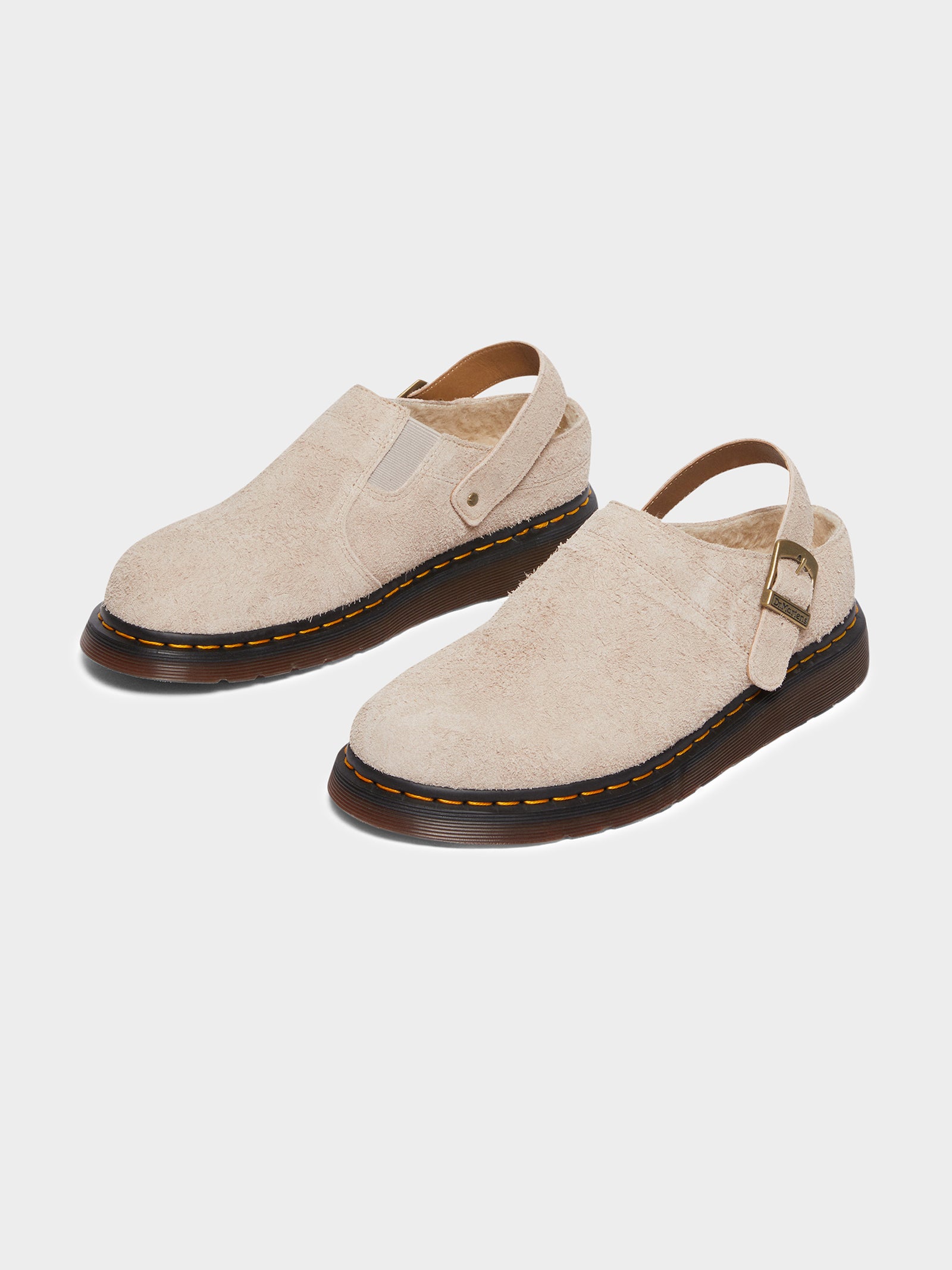 靴 Dr.Martens ISHAM VINTAGE TAUPE UK6 Shop Dr Martens Isham Suede in Neutrals
