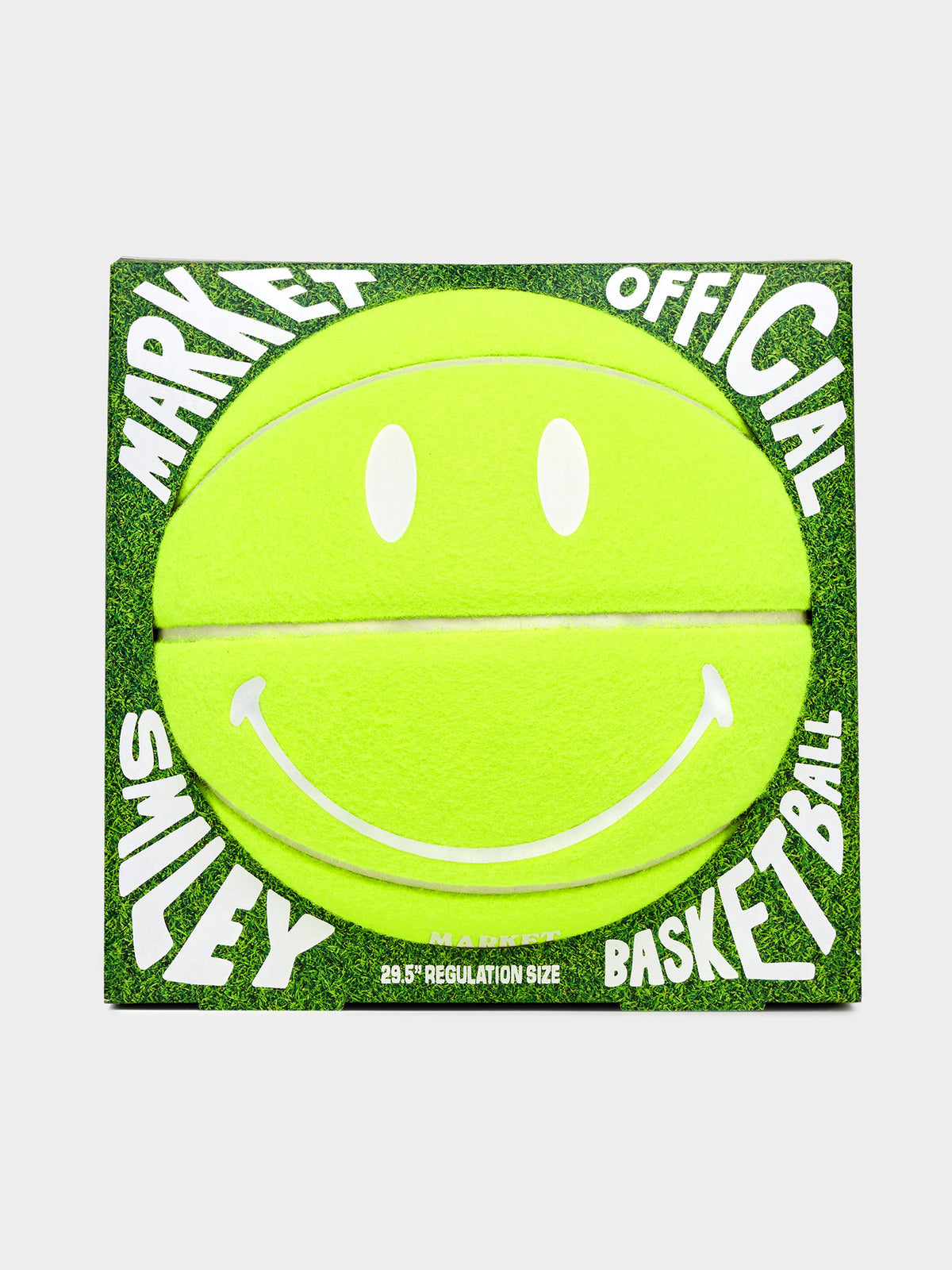 Market Smiley Tennis Basketball | Yellow