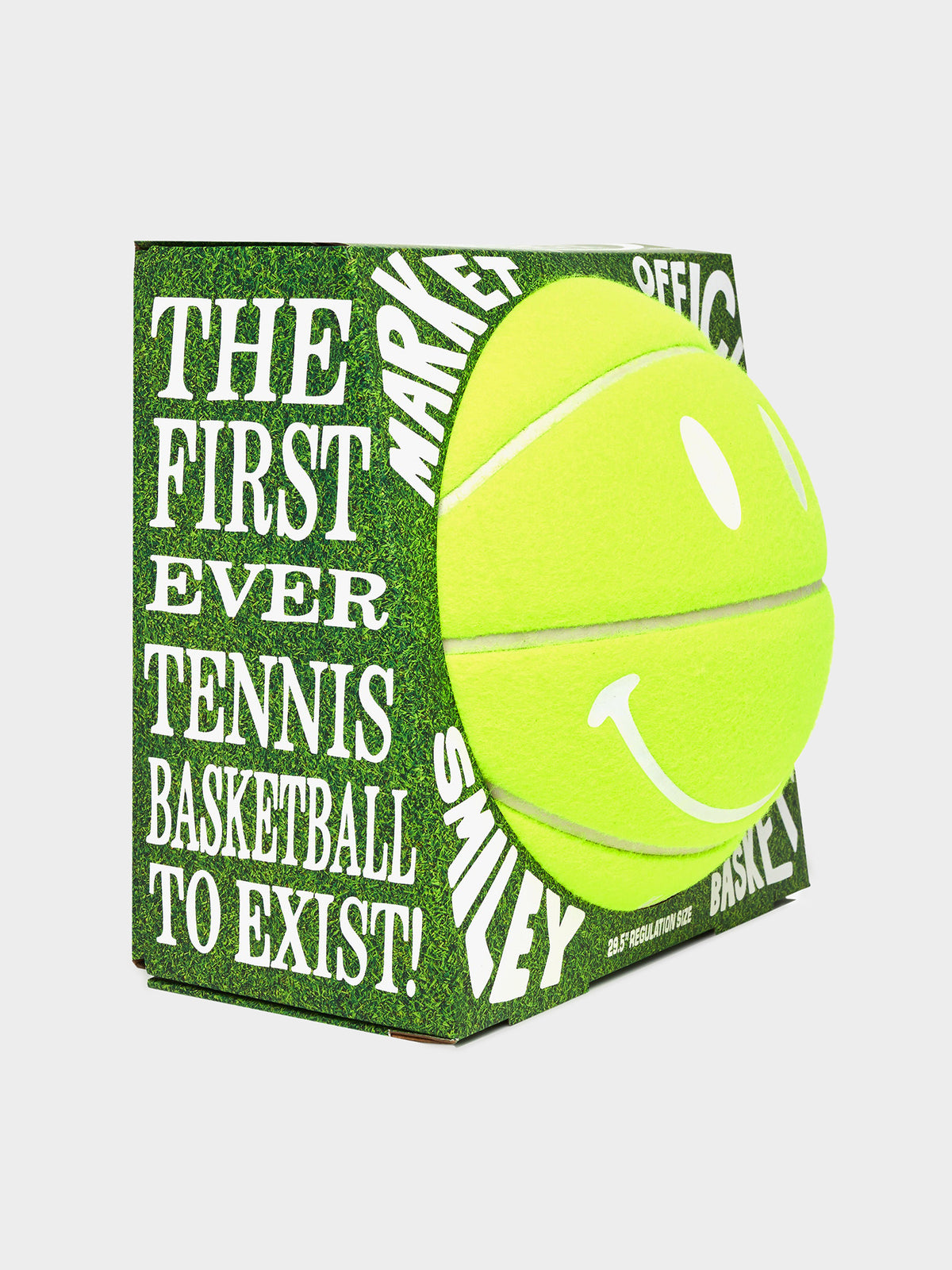 Market Smiley Tennis Basketball | Yellow