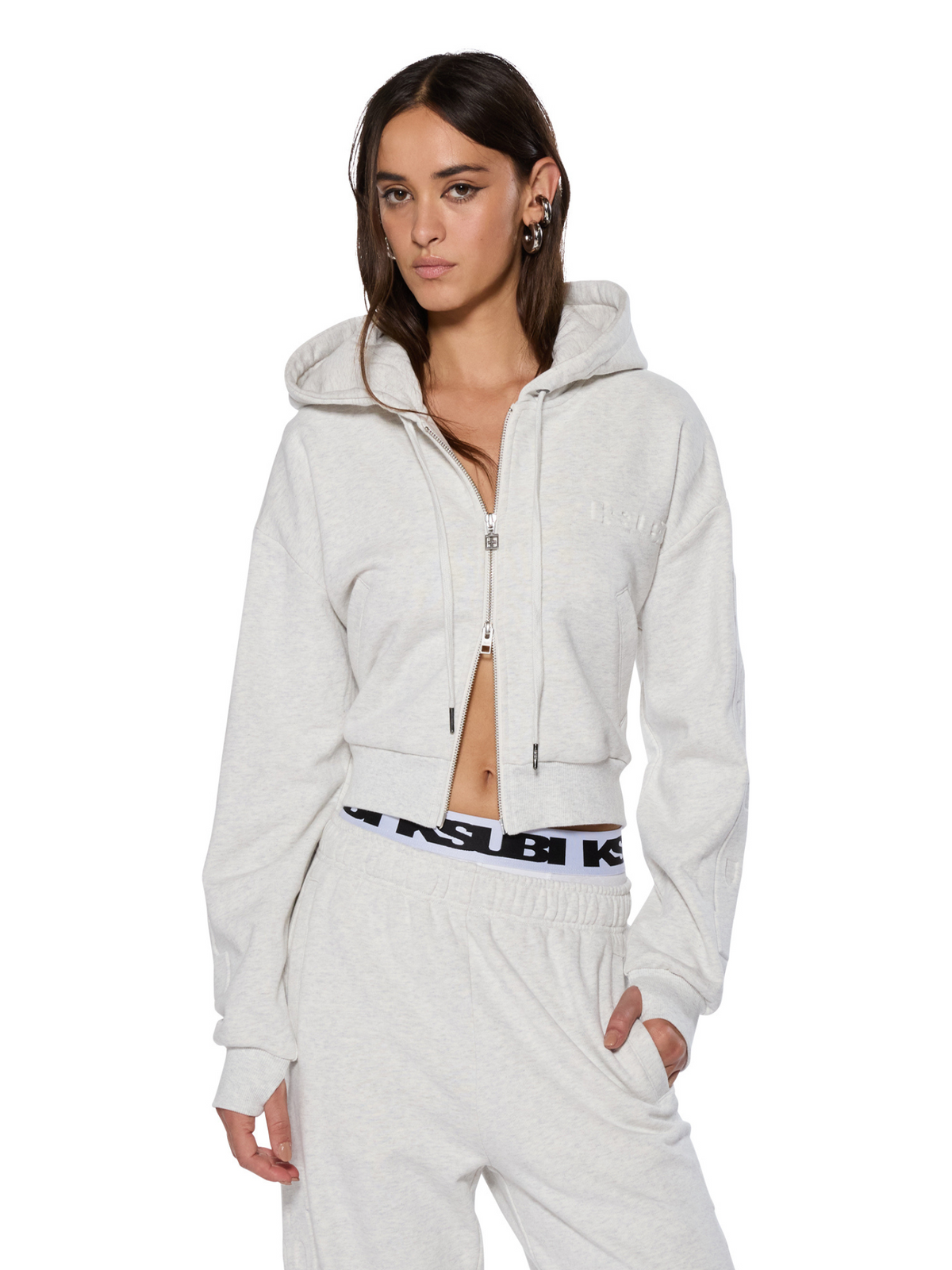 Ksubi Sott Origin Hoodie | Snow Marle