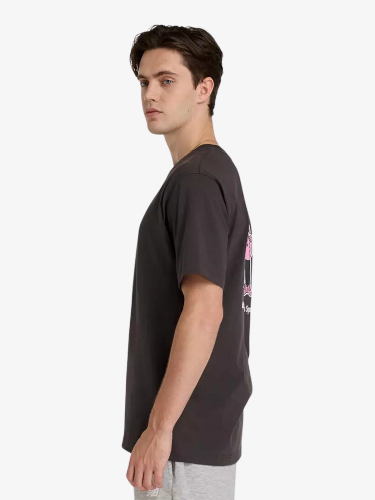 New Balance NB X Face Oka Sport T-Shirt | Black