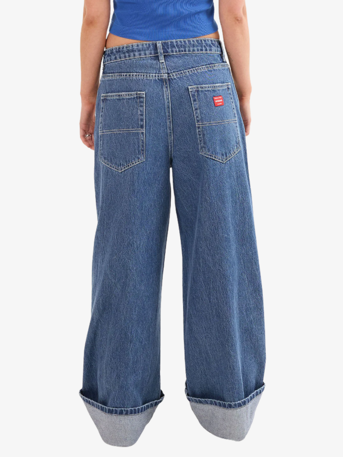 Worship Mammoth Turn Up Jean | STEADY MID BLUE