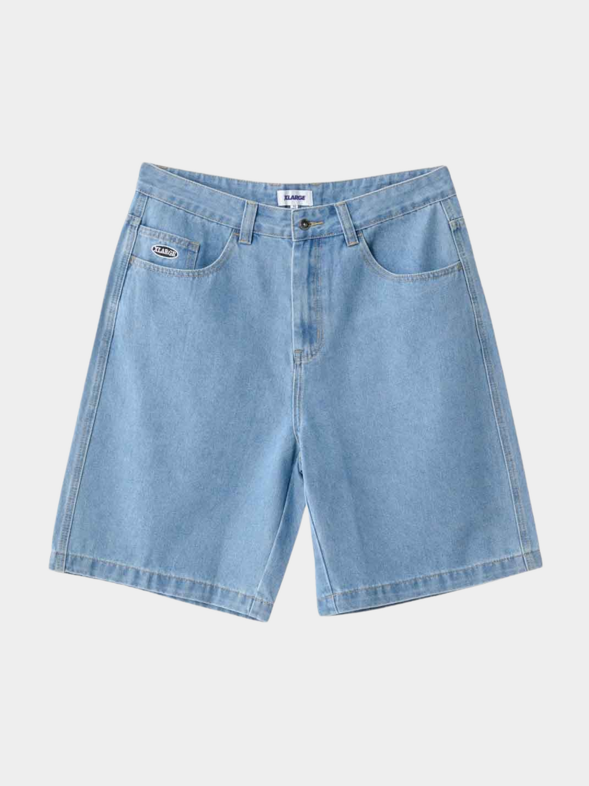 Xlarge Bull Denim 91 Shorts | Mid Blue