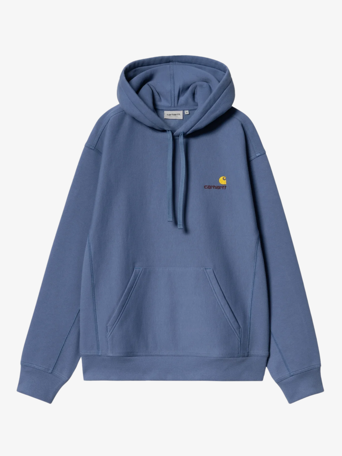 Carhartt Wip Hooded American Script Sweat | Blue Iris