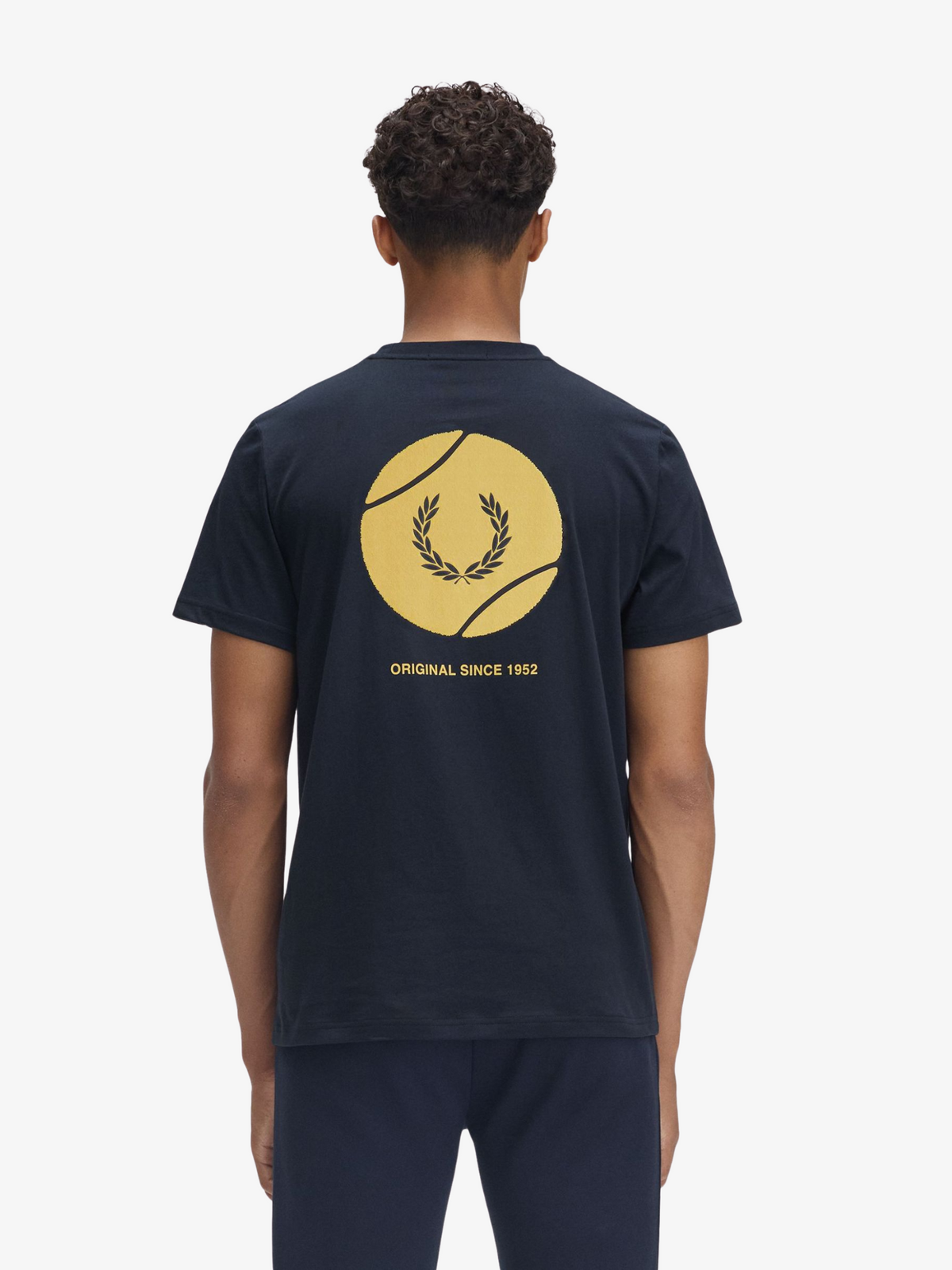 Fred Perry Tennis Graphic T-Shirt | Navy