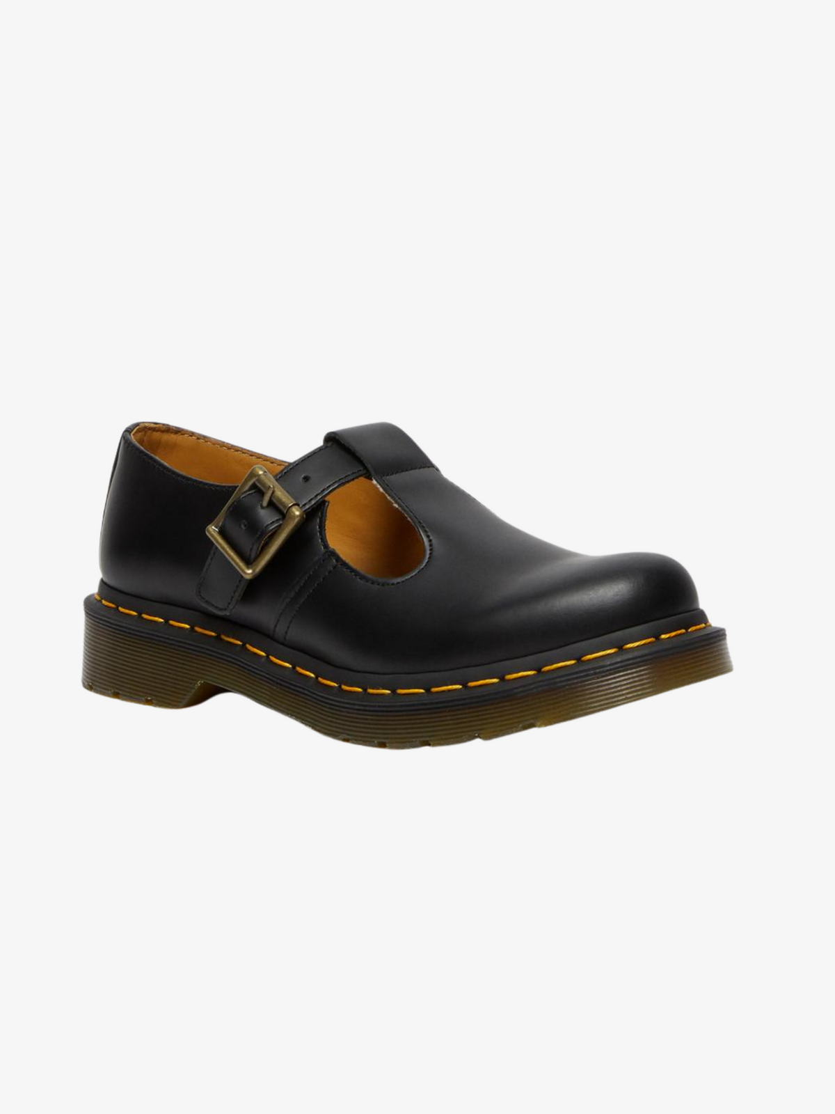 Dr Martens Polley T-Bar Shoe | Black