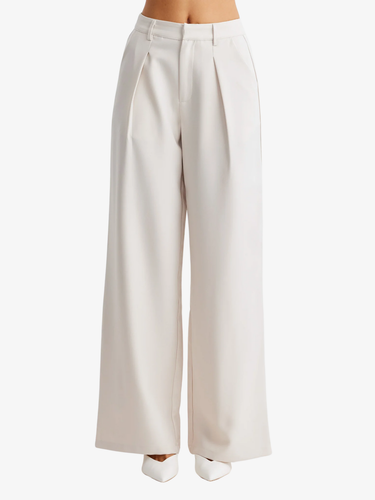 SNDYS Wood Pants | Chalk