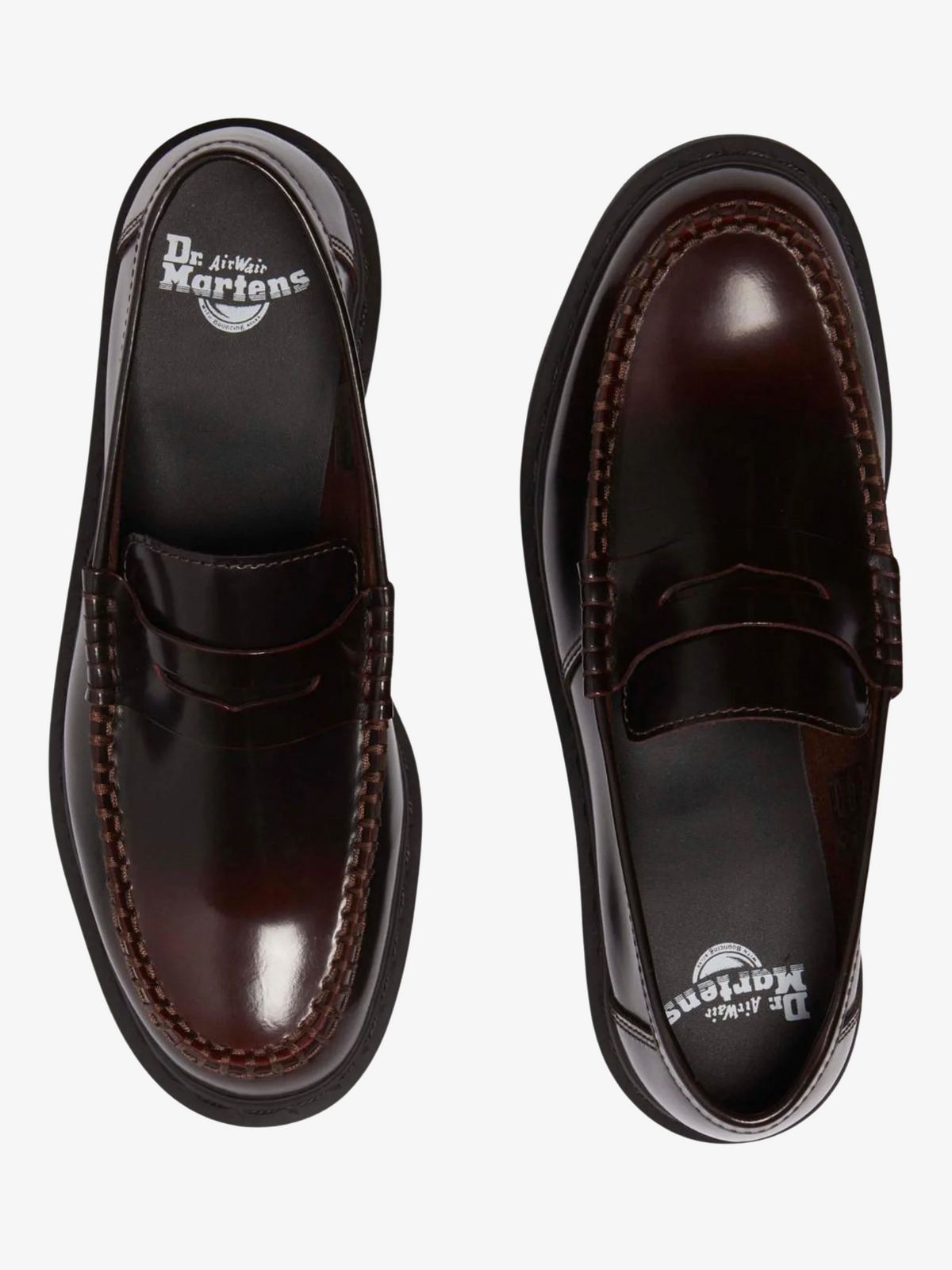 Dr Martens Penton Loafer | Cherry Red Arcadia