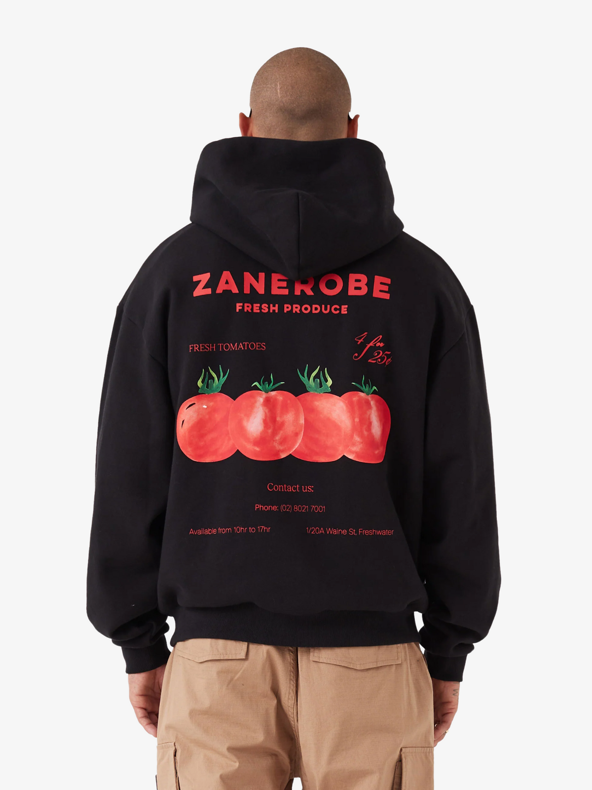 Zanerobe Fresh Product Box Hood | BLACK