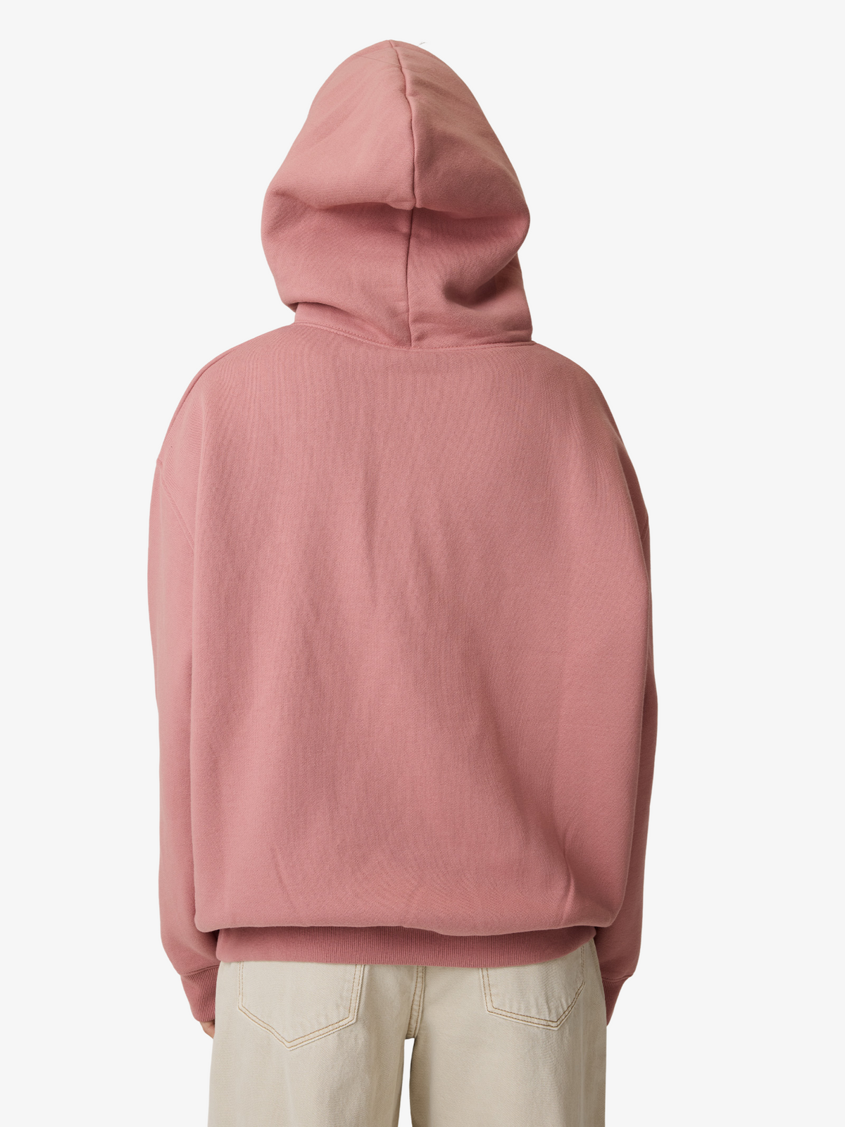 S-Double Dot Shop Hood | DUSTY ROSE