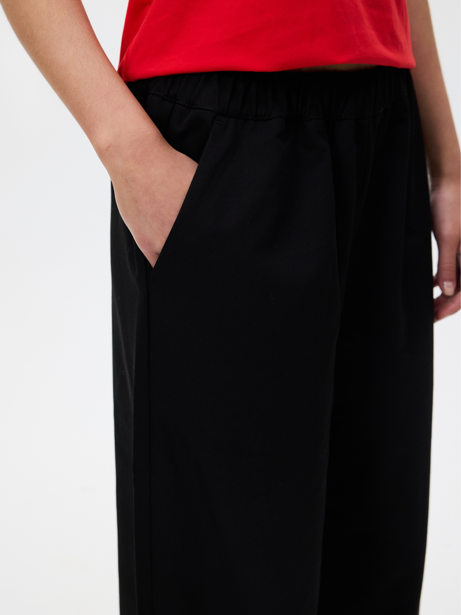 Gathered Tailored Pant