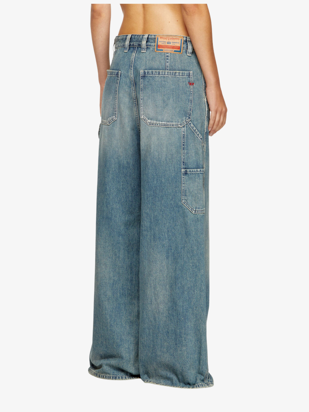 Diesel D-Sire-W Baggy Jean | Blue