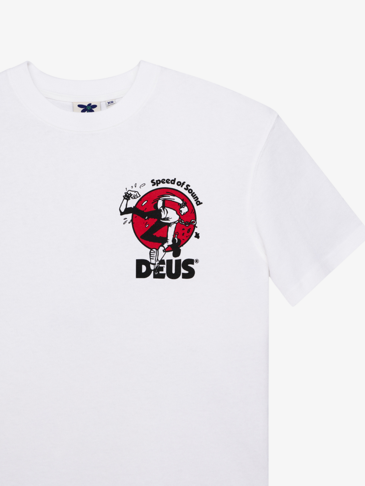 Deus Roughneck Tee | VINTAGE WHITE