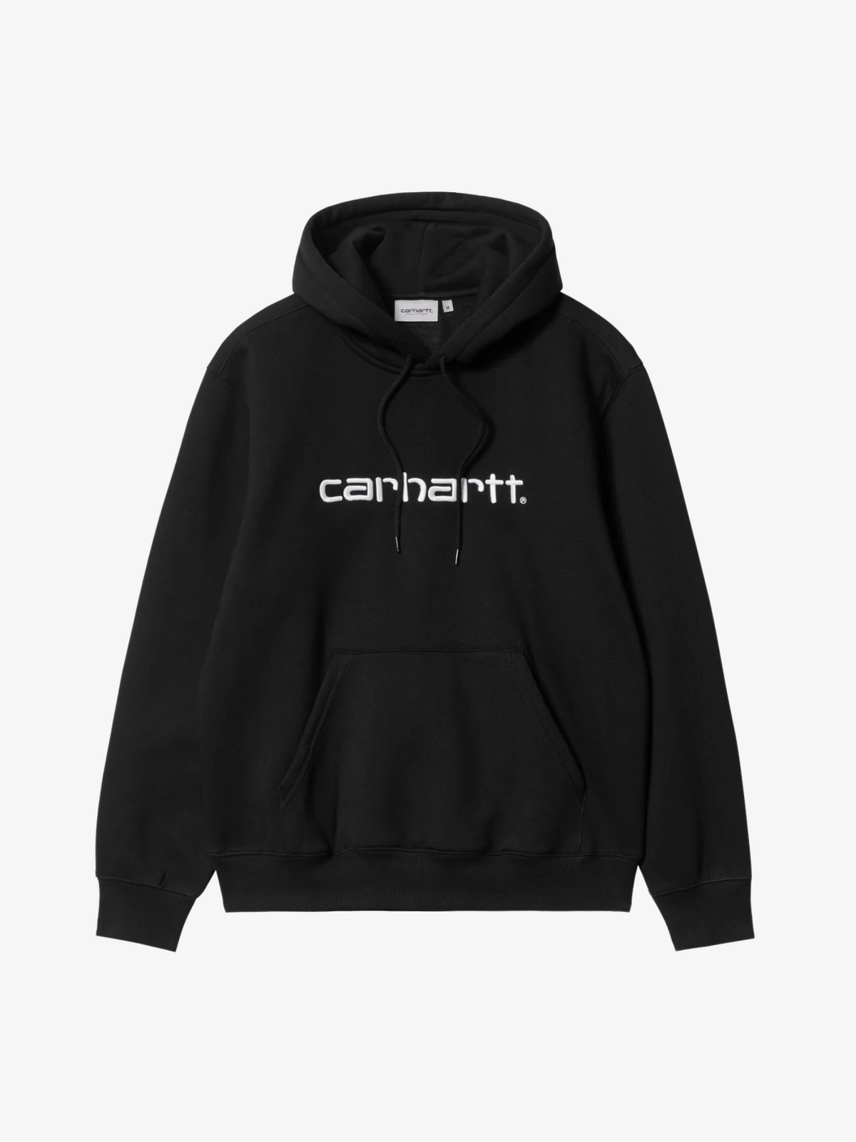 Carhartt Wip Hooded Carhartt Sweat | Black/White
