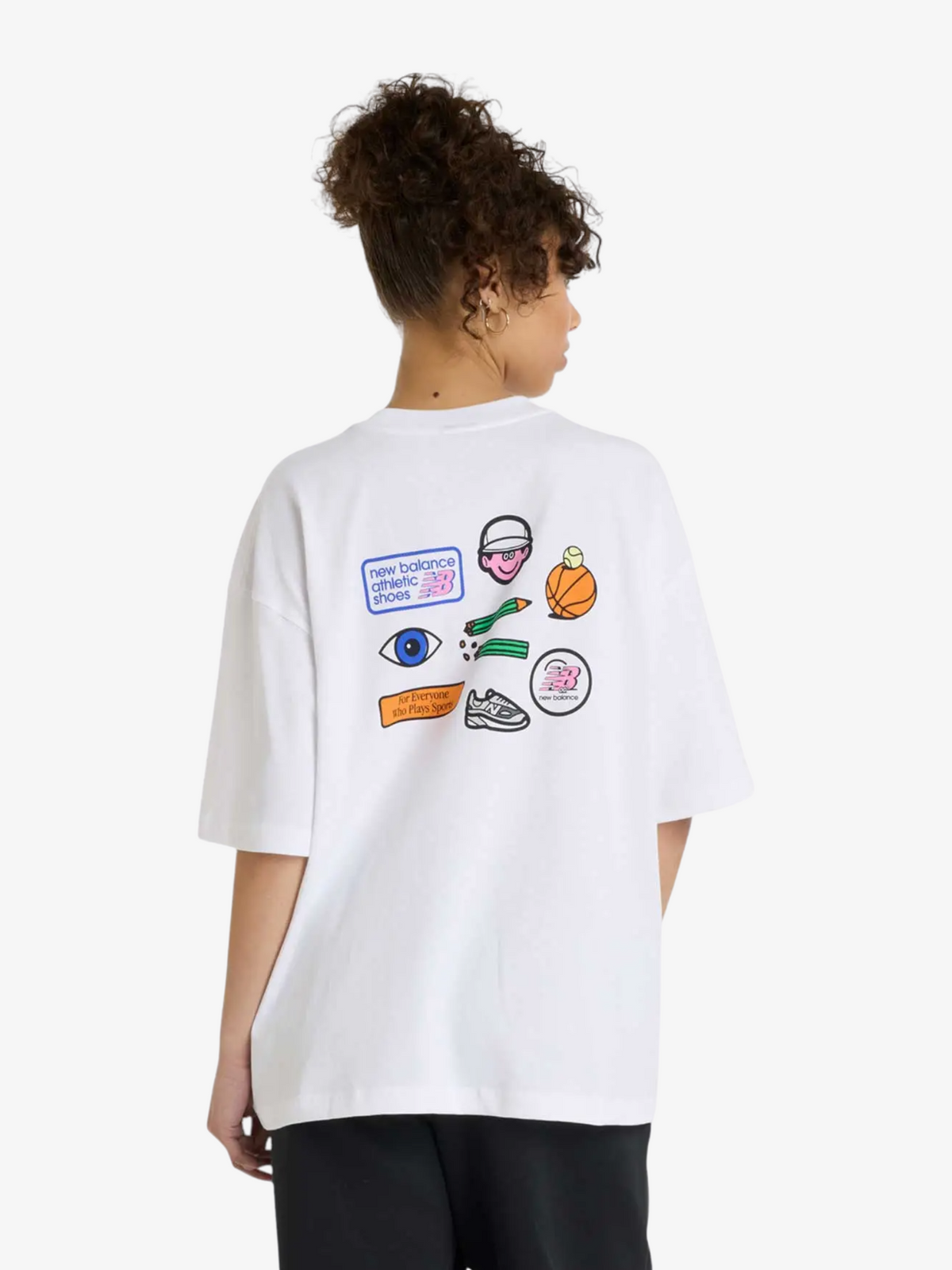 New Balance X Face Oka Multi T-Shirt | White