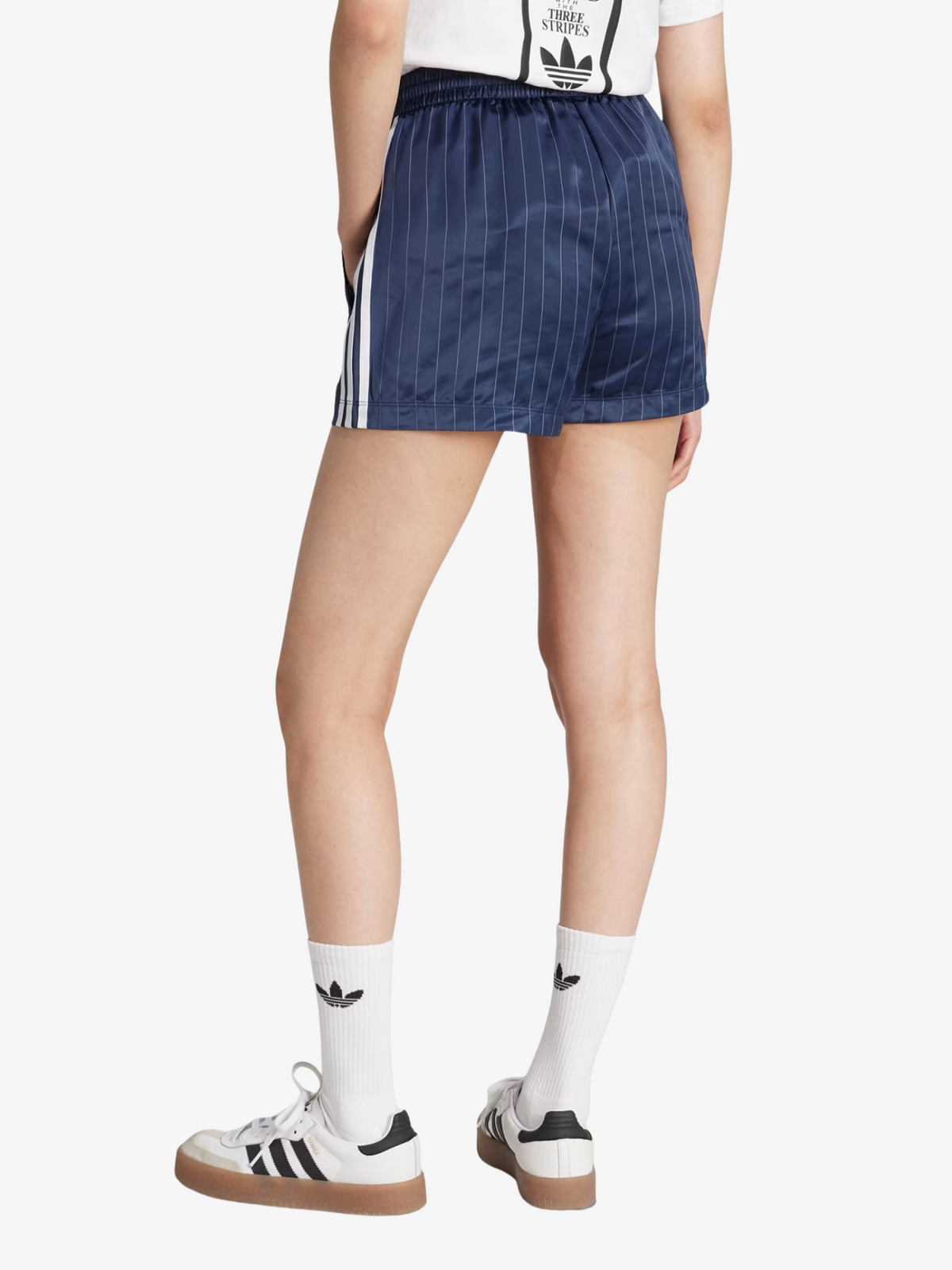 Adidas Soccer Satin Classic Shorts | night indigo