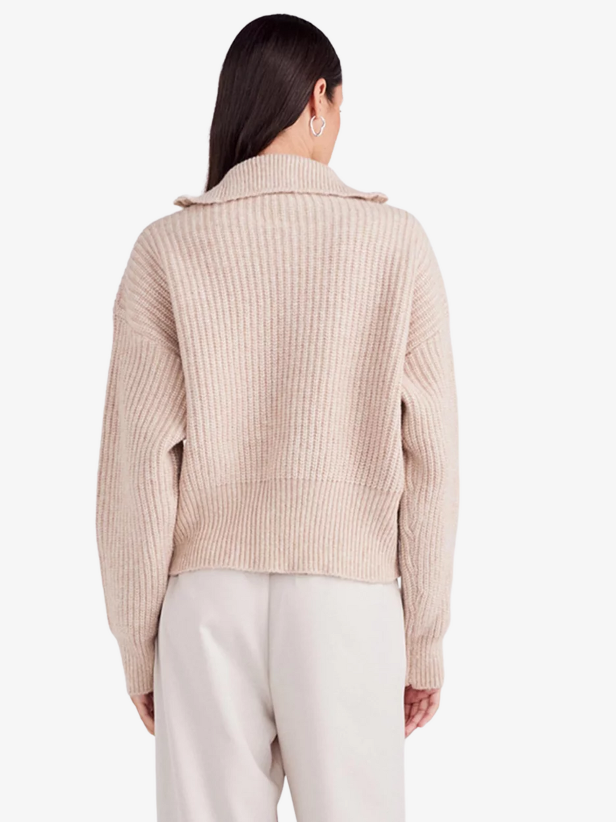 SNDYS Haze Zip Jumper | Oat