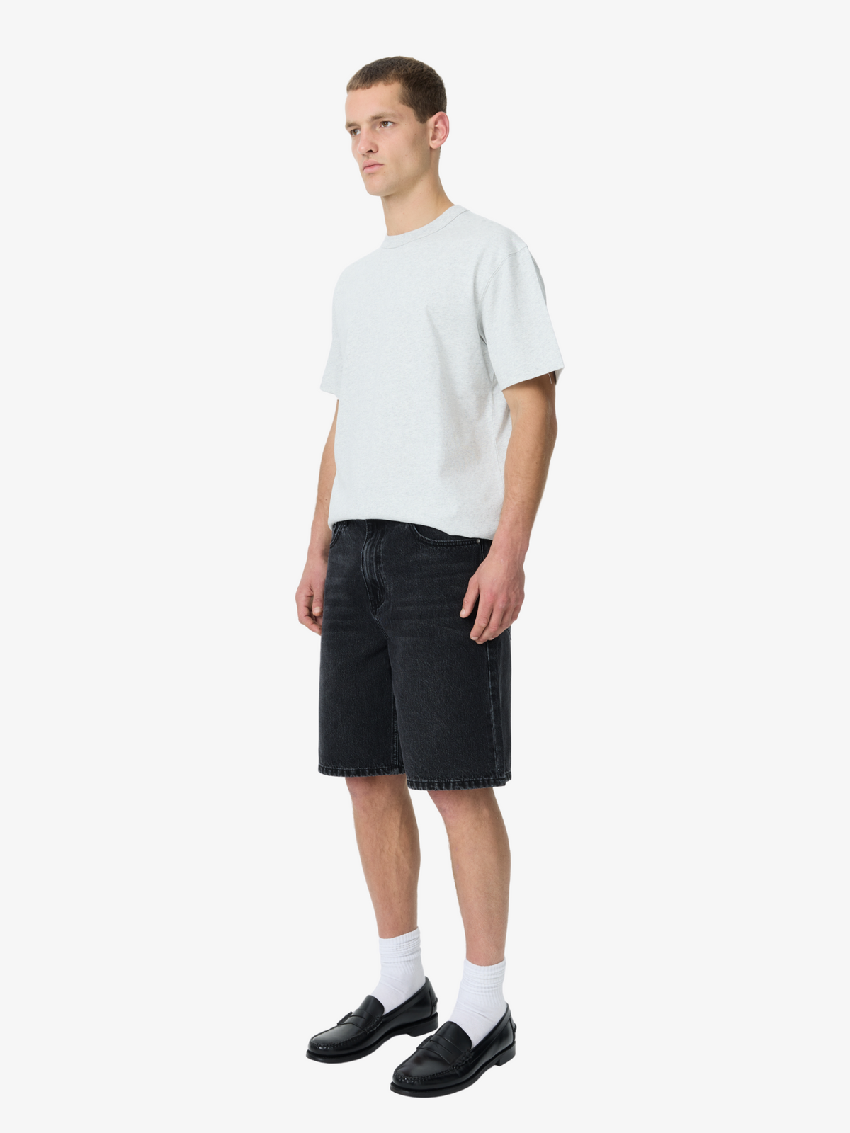 Article One Bertie Jean Short | Washed Black