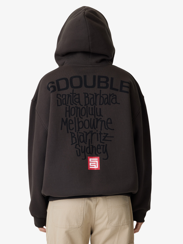 S-Double Cities Zip Thru BROWN | Glue Store