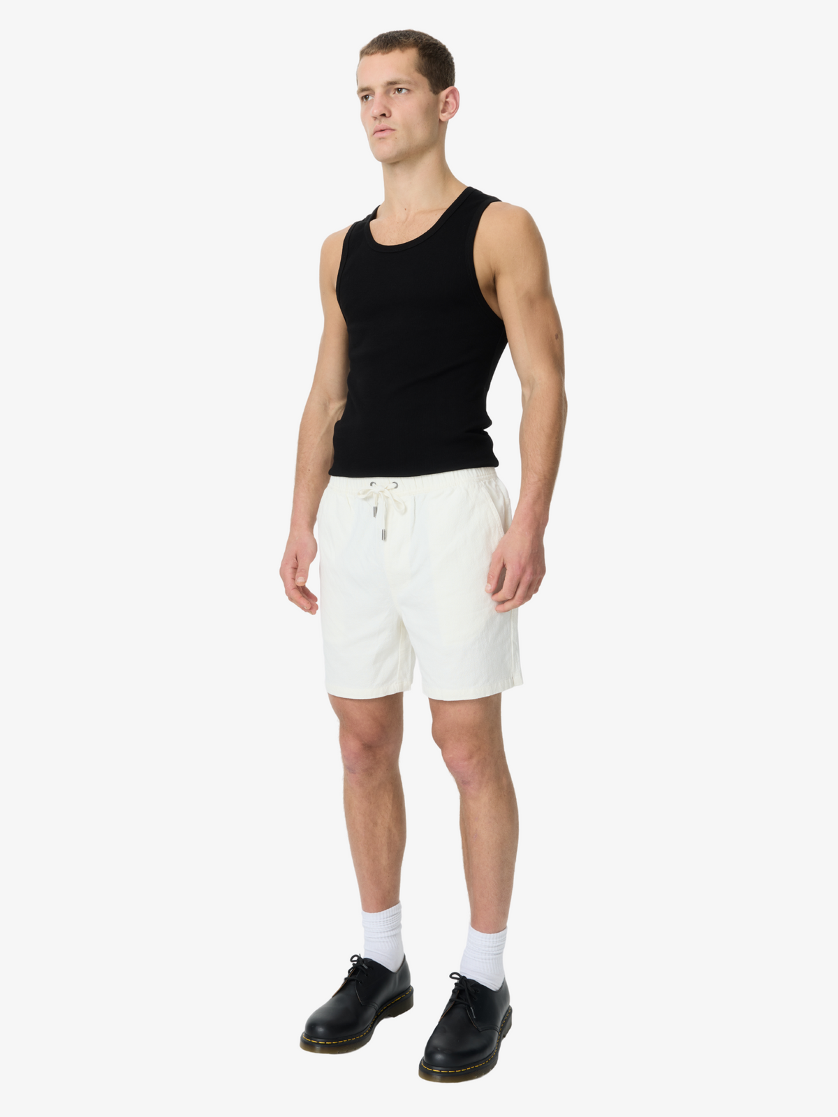 Article One Luigi Linen Short | Off White