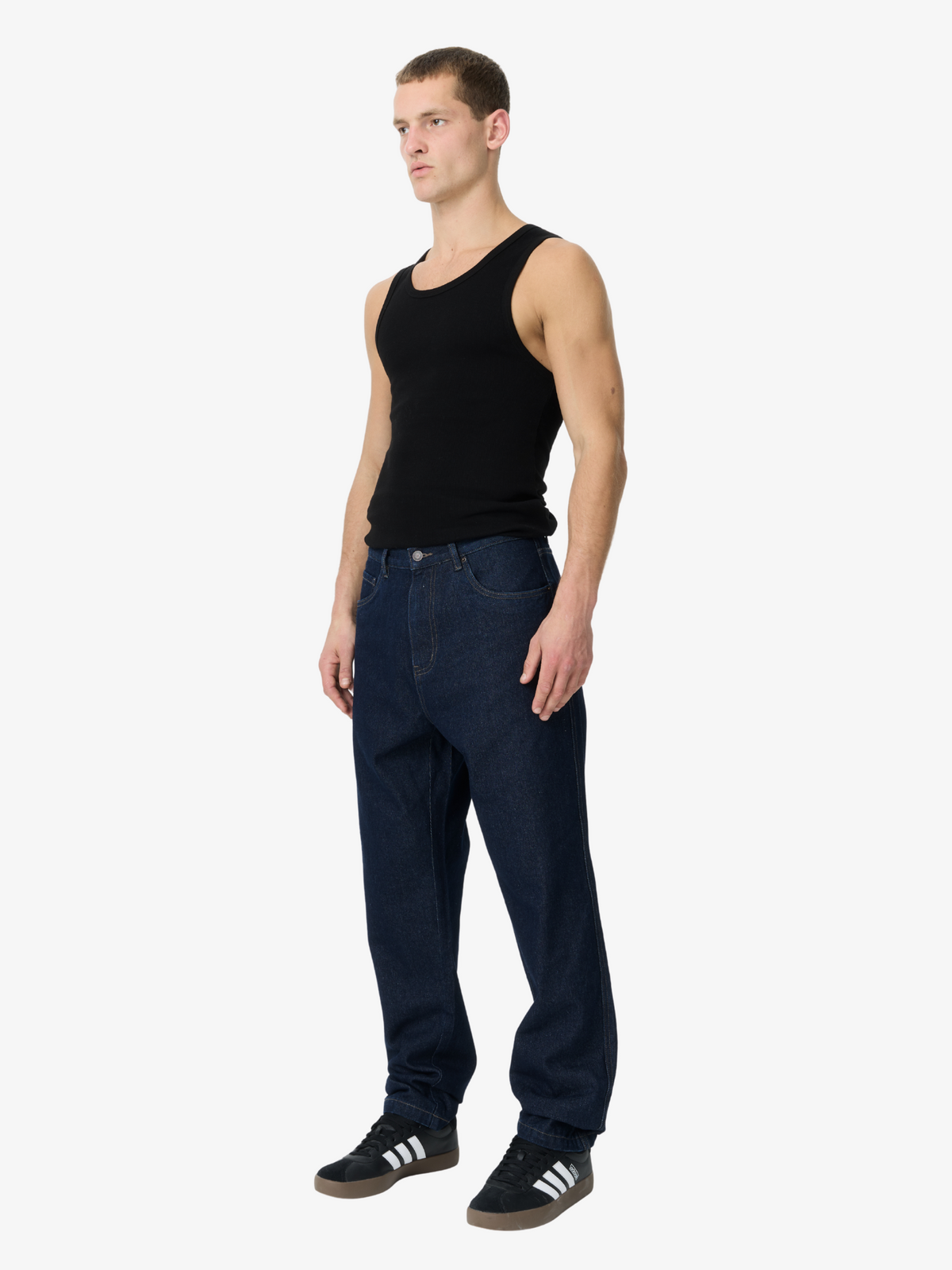 S-Double Denim Standard Jean | One Rinse